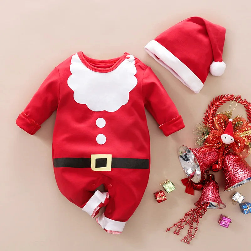 Minimode Festive Suit – Soft Cotton Christmas Outfit for Babies and Toddlers
