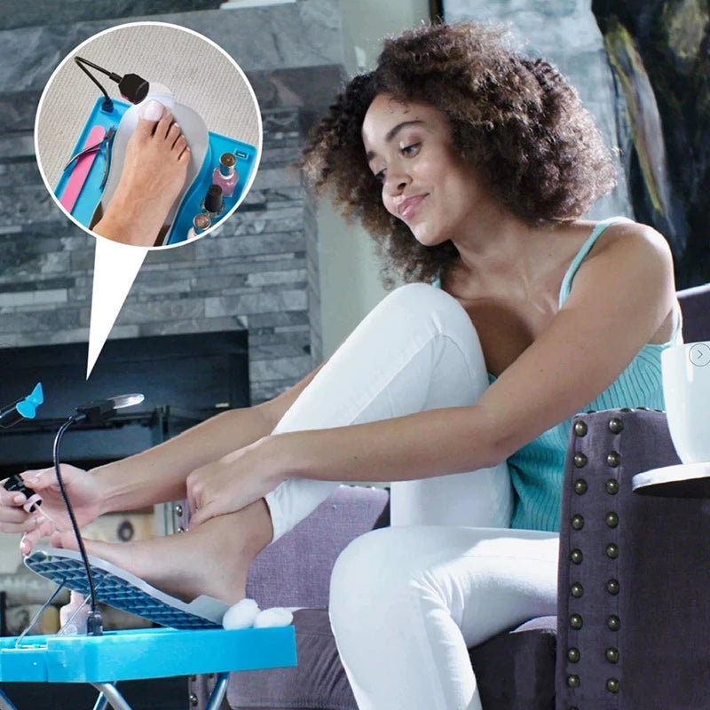 Pediluxe Pro - foldable pedicure chair with LED lighting and fan-4