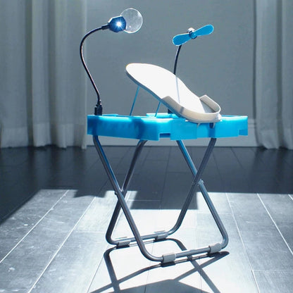  Pediluxe Pro - foldable pedicure chair with LED lighting and fan-6