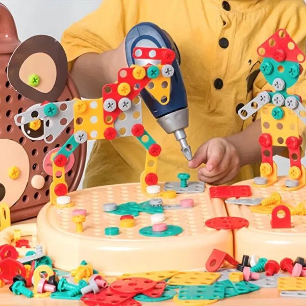 Innobox - Kreatives Konstruktionsset für Kinder - fördert Feinmotorik und Fantasie