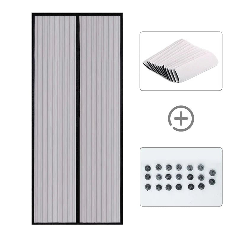 Magnetic Screen Door Curtain - Durable Insect Barrier with Easy Magnetic Closure 6