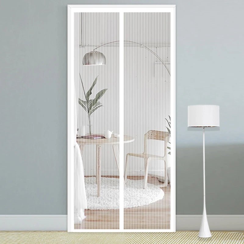 Magnetic Screen Door Curtain - Durable Insect Barrier with Easy Magnetic Closure 0