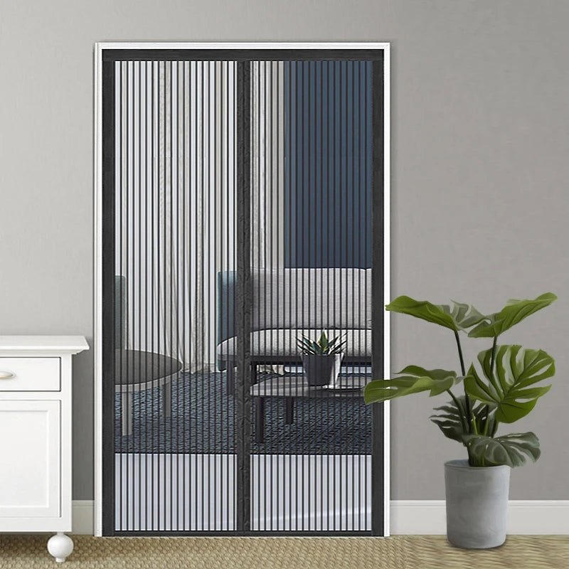 Magnetic Screen Door Curtain - Durable Insect Barrier with Easy Magnetic Closure 2