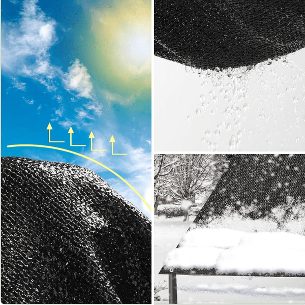 Instant Shade Sunshade – Weather-Resistant Outdoor Canopy with 90% UV Protection for Garden, Pool, and Car-3