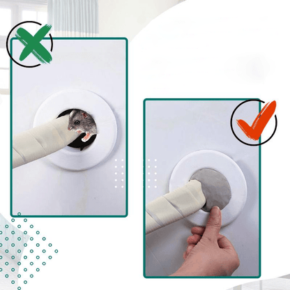 Waterproof Rubber Seal Mastic for Quick Application – Seals Holes and Cracks, 2-Pack, 10x5x2 cm, White-4