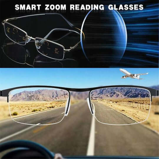 Lentes Progresivos Inteligentes – Visión Clara para Leer y Conducir