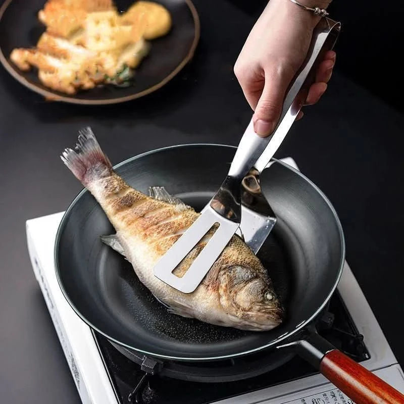 ForgeVerra Premium Cast Iron Skillet | Non-stick cast iron frying pan for healthy, even cooking