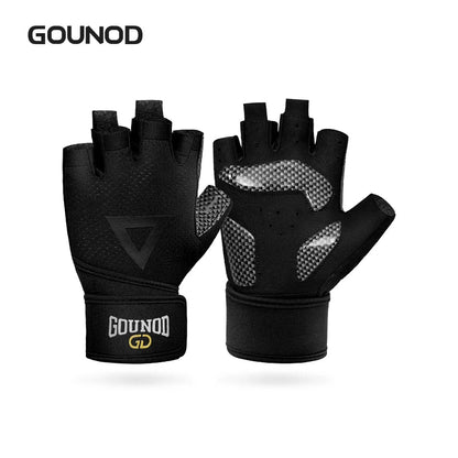 LUVA IRONGRIP – Luvas de Fitness Respirável com Suporte para o Pulso