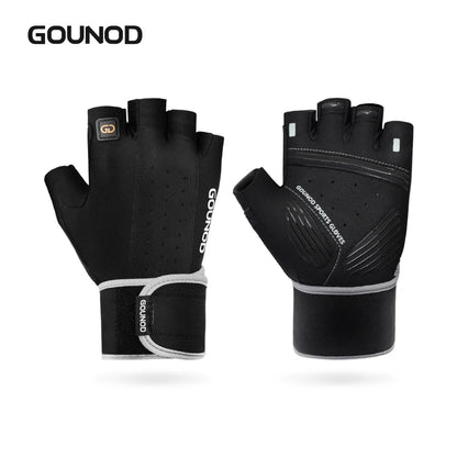 LUVA IRONGRIP – Luvas de Fitness Respirável com Suporte para o Pulso