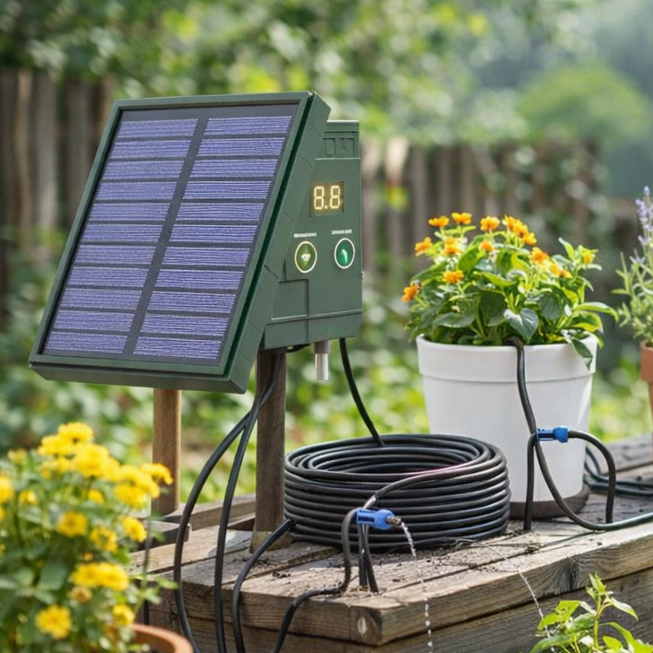 IRRIGEN – Irrigation goutte à goutte solaire intelligente pour petits jardins