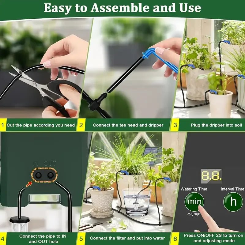 IRRIGEN – Smart Solar Drip Irrigation for Small Gardens