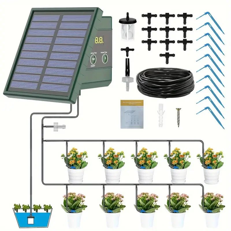 IRRIGEN – Irrigation goutte à goutte solaire intelligente pour petits jardins