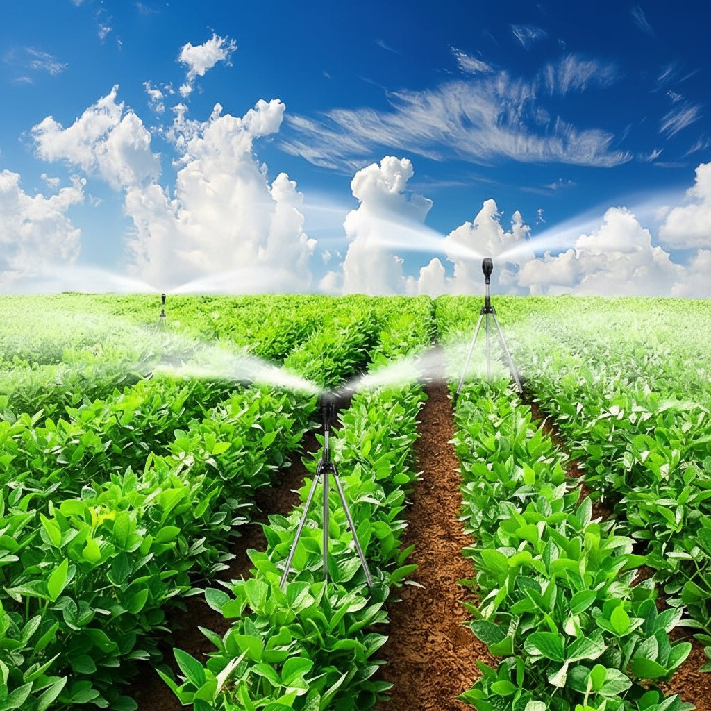 AQUAROUND – Hassle-Free 360° Rotating Sprinkler for Gardens and Lawns 4