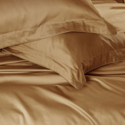 ITALIANEVE – 500 TC katoenen beddengoedset met dekbedovertrek en kussenslopen