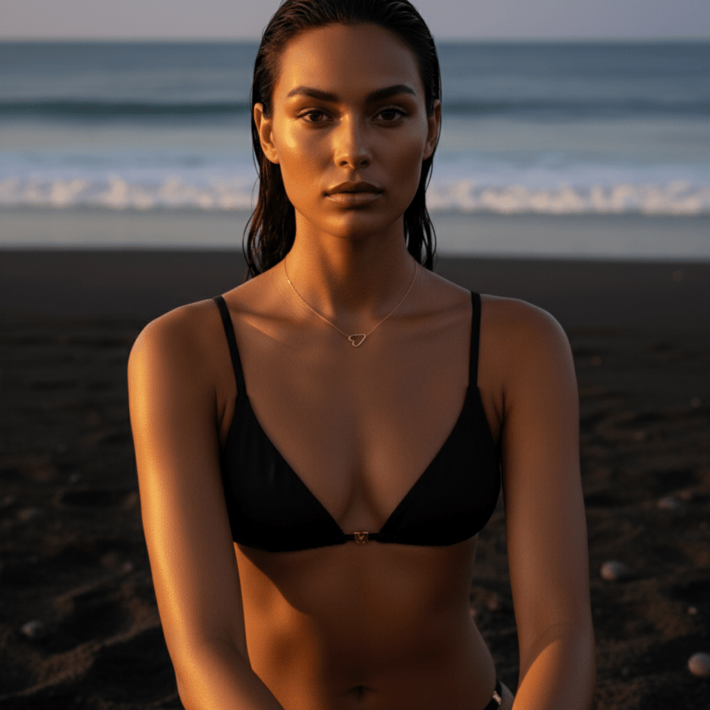 Itty Bitty Hart Gouden Ketting - Waterdichte, Hypoallergene Hanger Sieraden