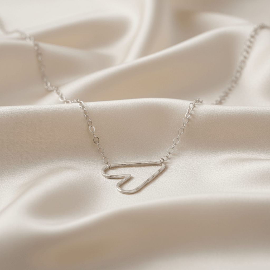 Itty Bitty Hart Gouden Ketting - Waterdichte, Hypoallergene Hanger Sieraden