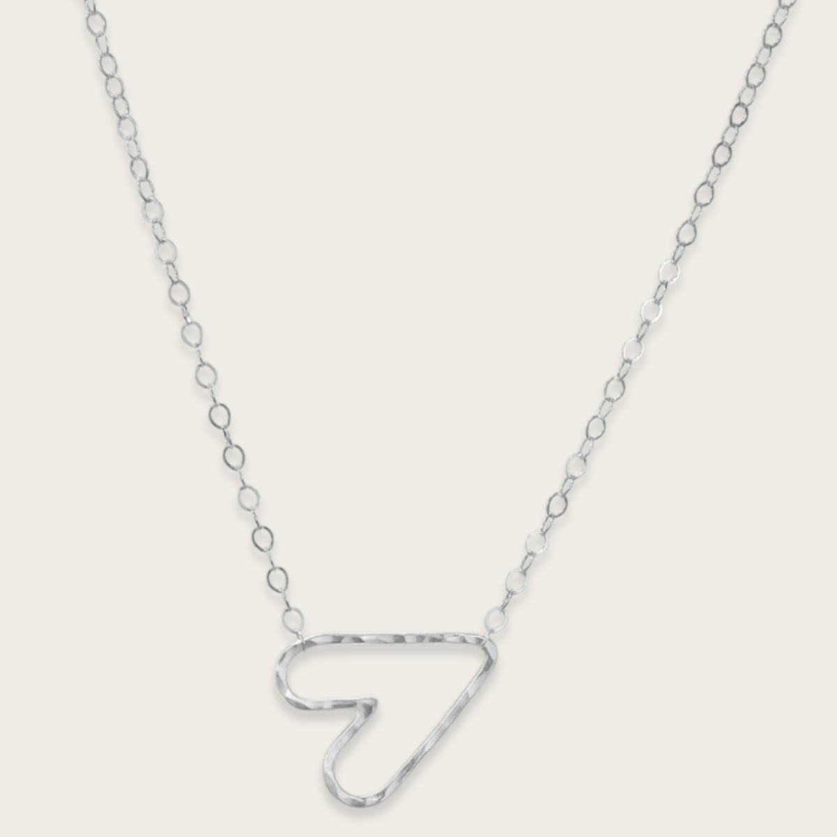 Collar de corazón diminuto de oro - Joyería con colgante impermeable e hipoalergénica