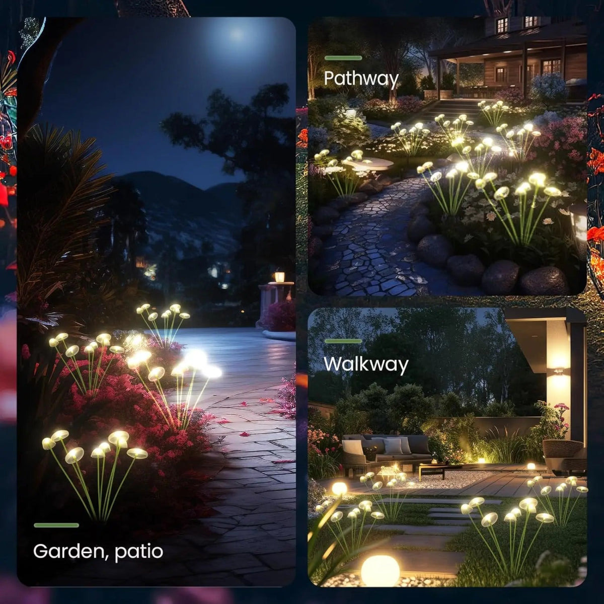 JELLYGLOW – Solar Jellyfish Mushroom Garden Light