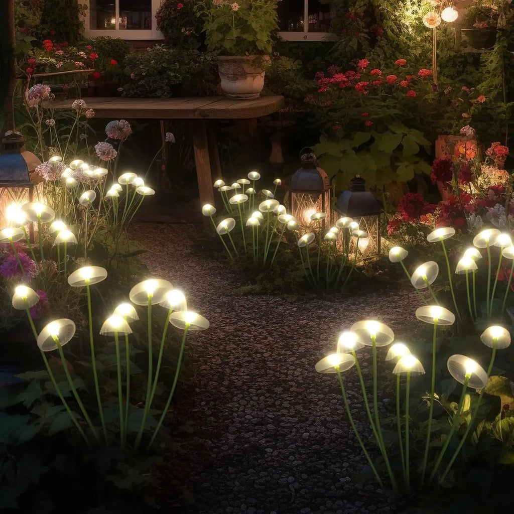 JELLYGLOW – Solar Jellyfish Mushroom Garden Light