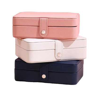 JewelCase – Caja de cuero para joyas, anillos y pendientes