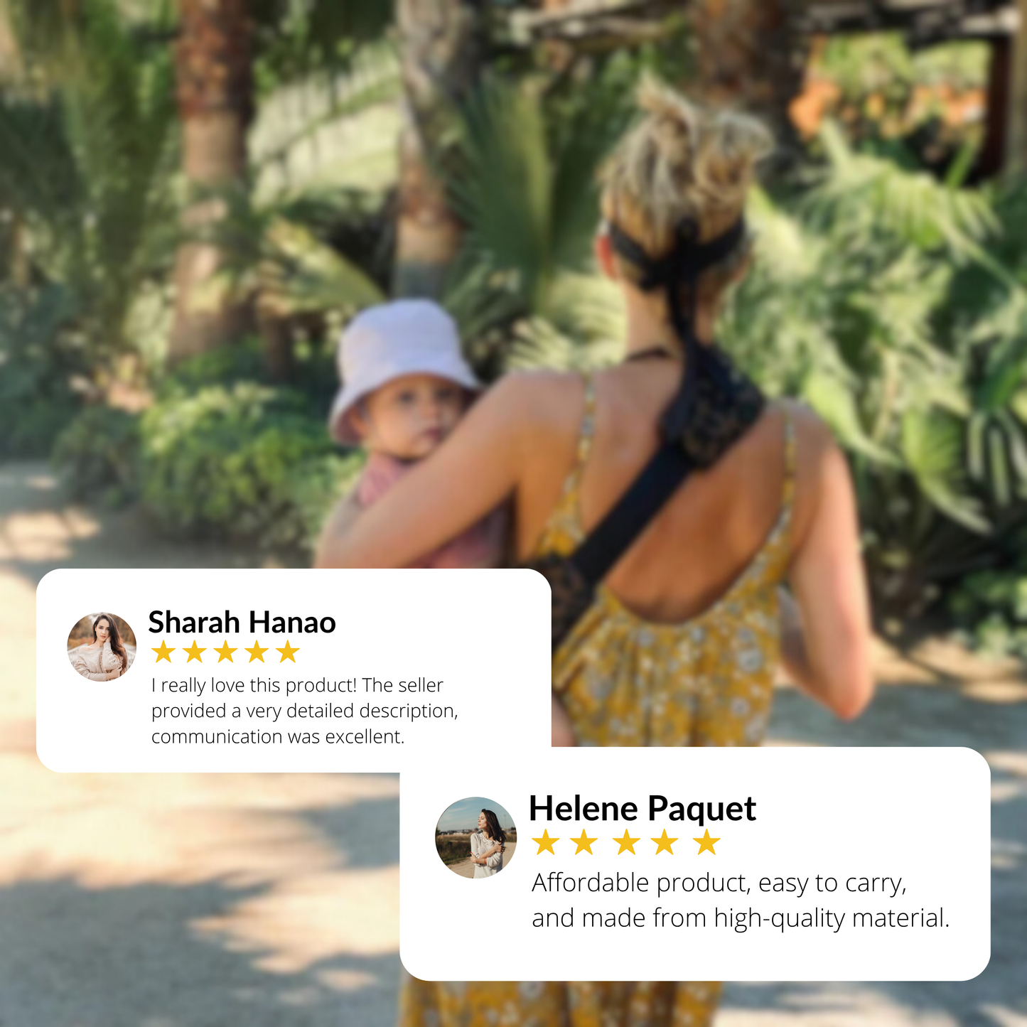 Carrynest Baby Sling - Ergonomische Hüfttrage für bequemes, freihändiges Tragen des Babys