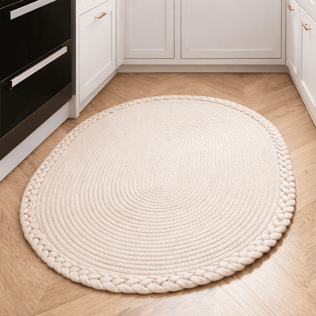 JUTORA – Eco-Friendly Hand-Woven Jute Floor Mat for Cozy Living