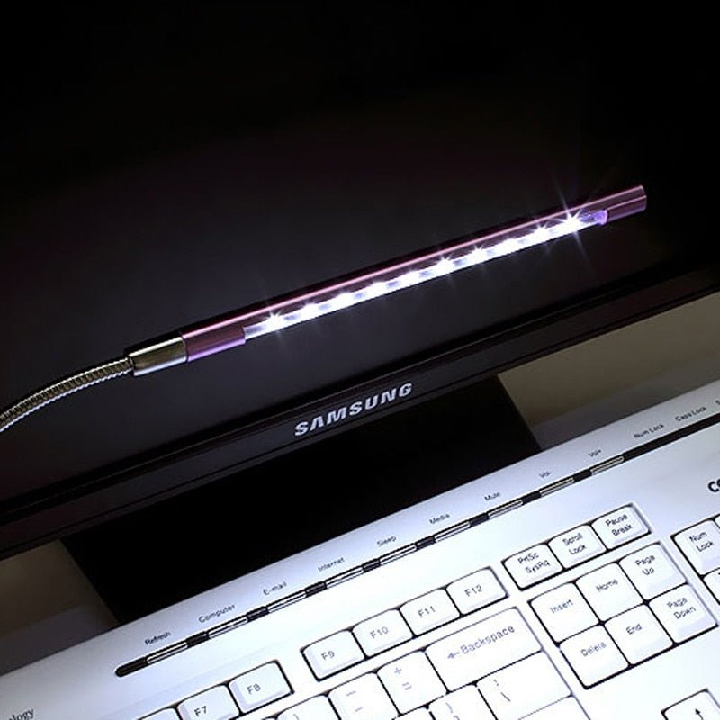 KEYBRITE – Portable USB LED Keyboard Lamp for Comfortable Night Typing 1