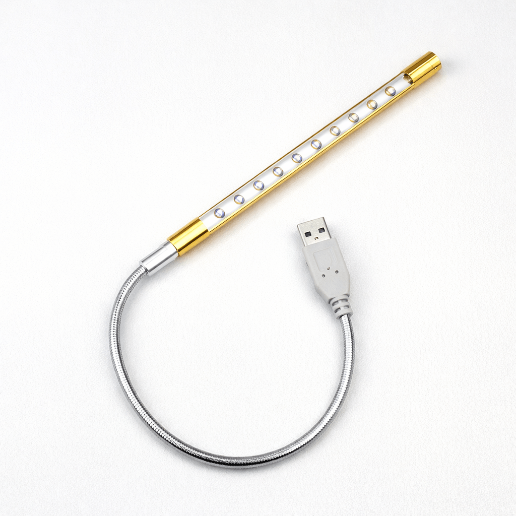 KEYBRITE – Portable USB LED Keyboard Lamp for Comfortable Night Typing 7