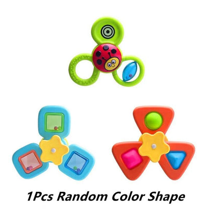 Colorful Insect Fidget Spinner - Educational Bath Toy for Kids, Safe ABS 5
