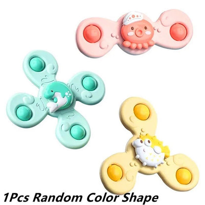 Colorful Insect Fidget Spinner - Educational Bath Toy for Kids, Safe ABS 6