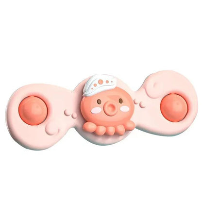 Colorful Insect Fidget Spinner - Educational Bath Toy for Kids, Safe ABS 4