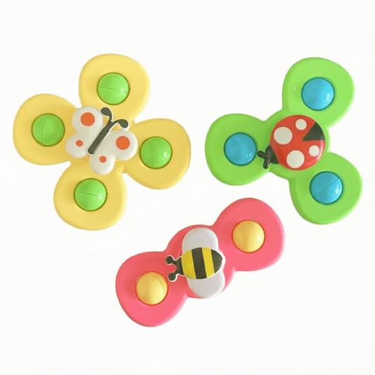 Kiddova – Colorful Bath Fidget Spinner with Cute Insect Design