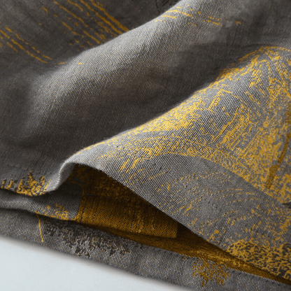 Kimono Baumwoll-Gaze-Bademantel – Retro Unisex Design