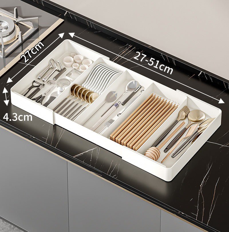  Kitchen order drawer organizer - flexible & stylish for every drawer-1