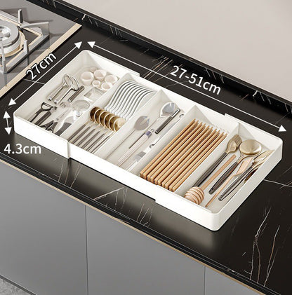  Kitchen order drawer organizer - flexible & stylish for every drawer-1