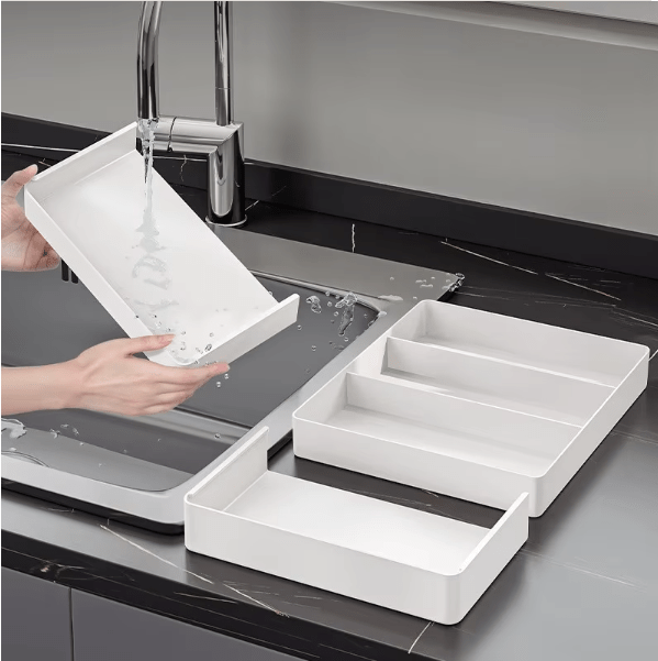  Kitchen order drawer organizer - flexible & stylish for every drawer-3