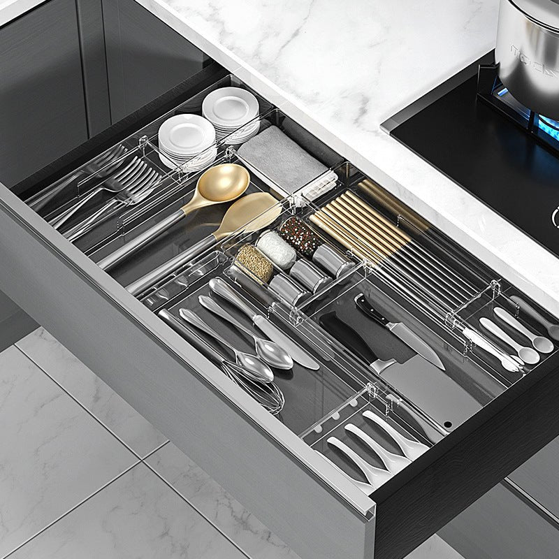  Kitchen order drawer organizer - flexible & stylish for every drawer-5