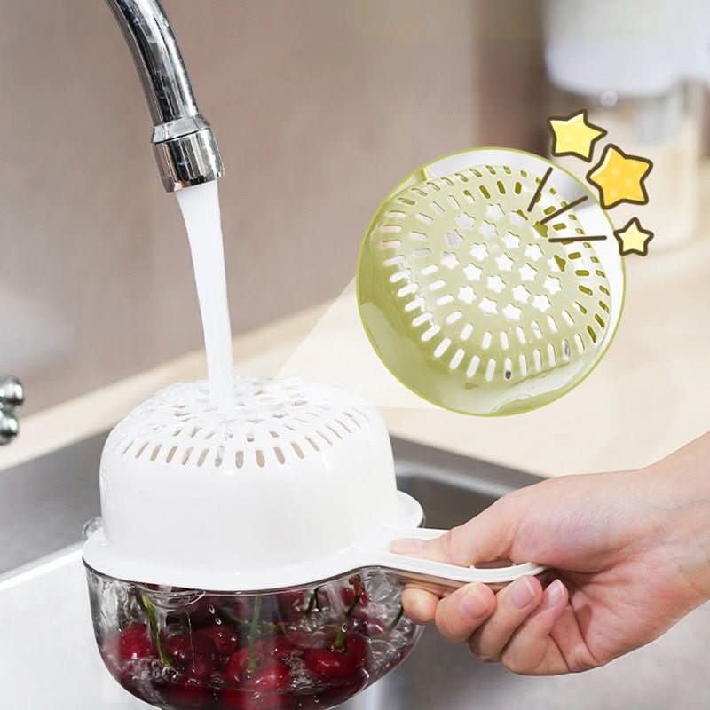  Kitchen end two layers of drainage basket-modern & practical for every kitchen-5