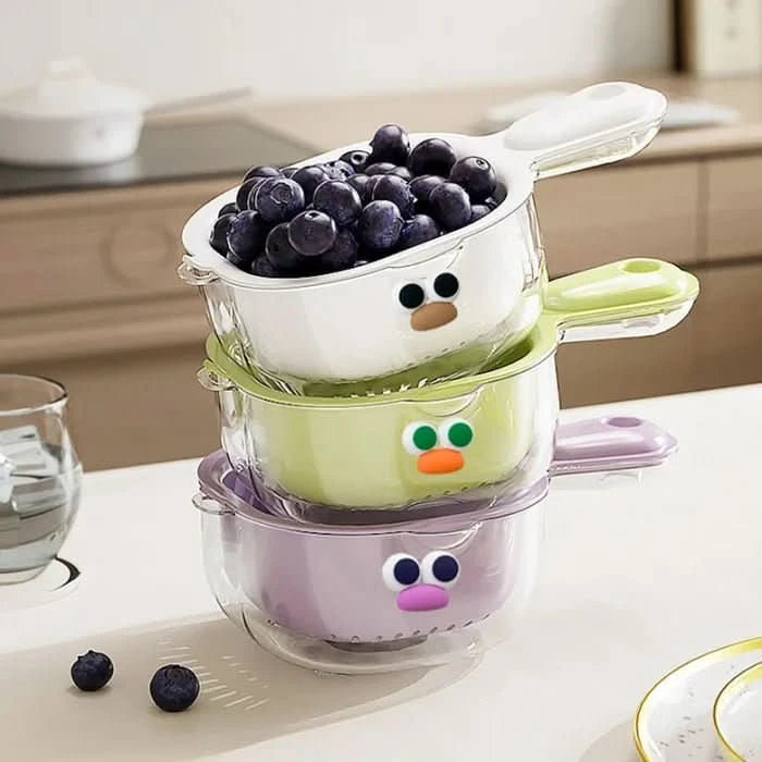  Kitchen end two layers of drainage basket-modern & practical for every kitchen-1