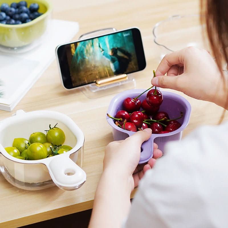  Kitchen end two layers of drainage basket-modern & practical for every kitchen-6