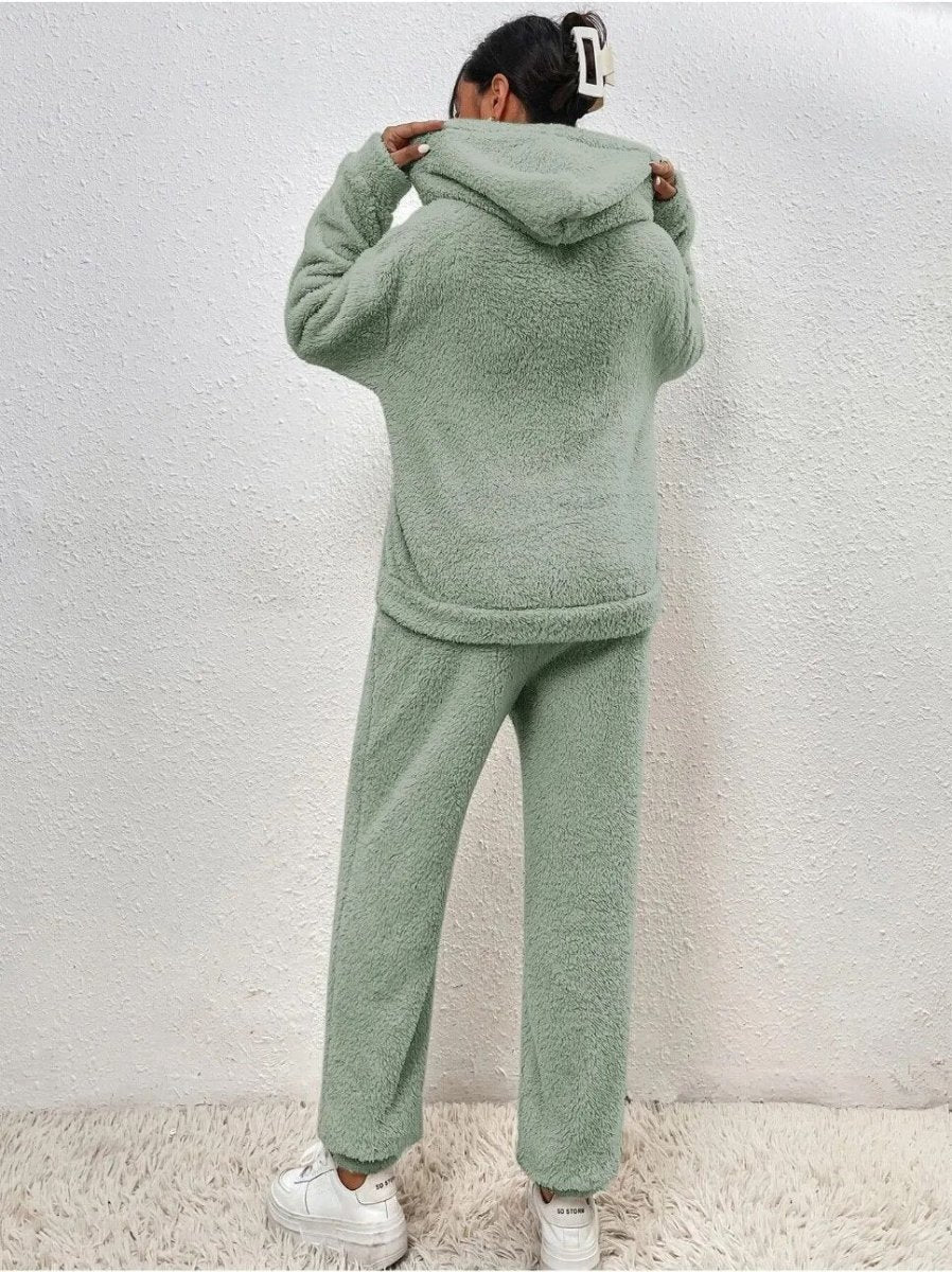 LANA TEDDY SET – Ultra-comfortable loungewear for cozy winter days