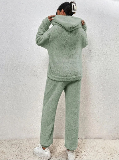 LANA TEDDY SET – Ultra-comfortable loungewear for cozy winter days
