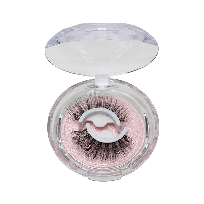  Self -ran -lesive eyelashes reusable - dramatic look, 7 styles, easy attachment-1