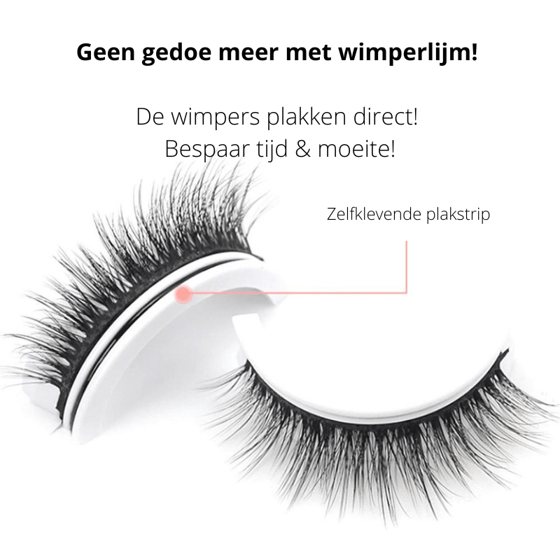  Self -ran -lesive eyelashes reusable - dramatic look, 7 styles, easy attachment-5