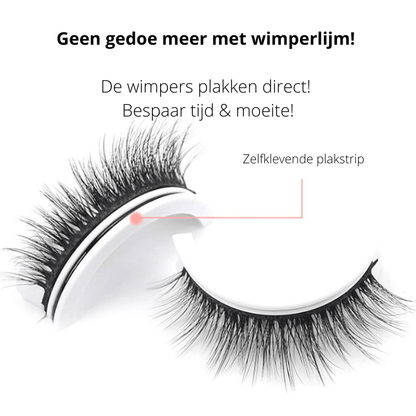  Self -ran -lesive eyelashes reusable - dramatic look, 7 styles, easy attachment-5