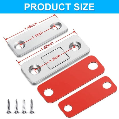 Latchut - magnetic door catcher for quiet closure without drilling 2