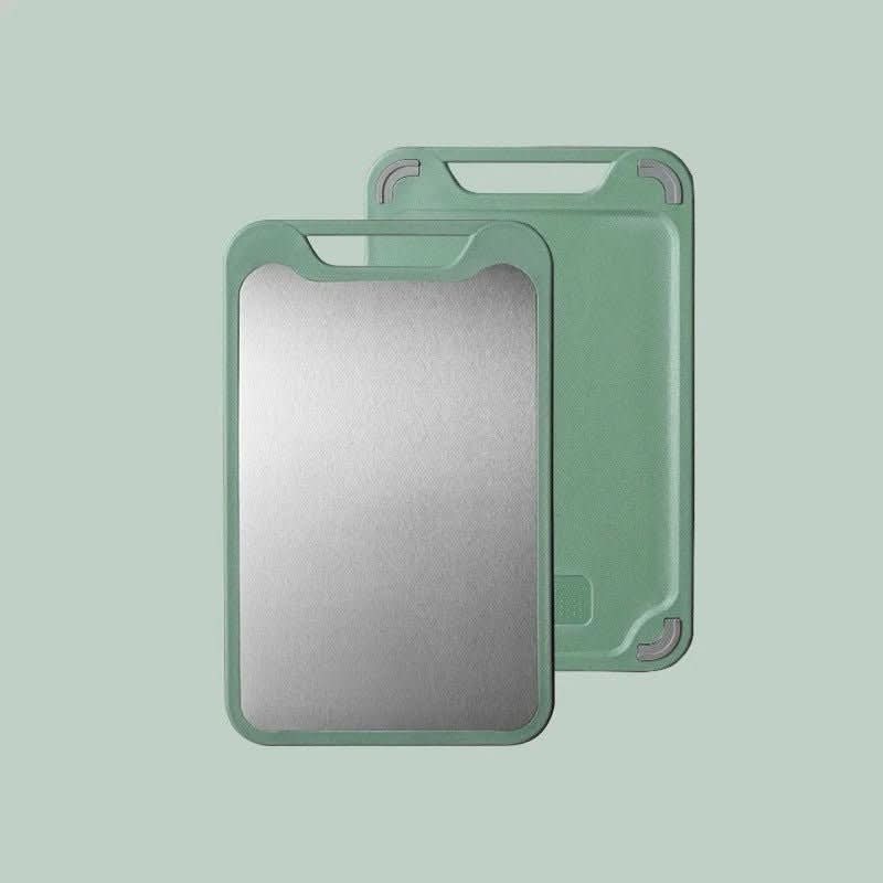 Lattea – Double Sided Stainless Steel Cutting Board with Non-Stick Surface