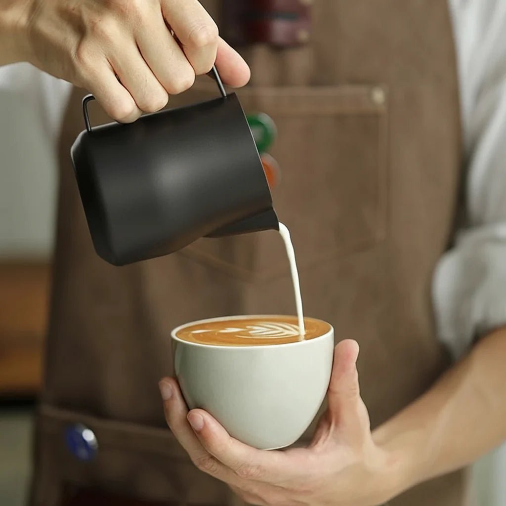 LATTEWHIRL – Stainless Steel Milk Pitcher for Fast Frothing