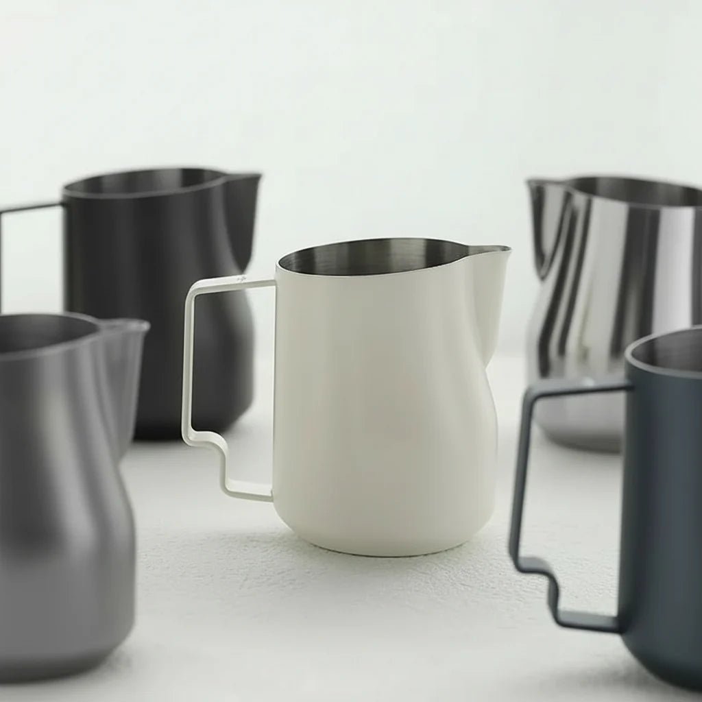 LATTEWHIRL – Stainless Steel Milk Pitcher for Fast Frothing