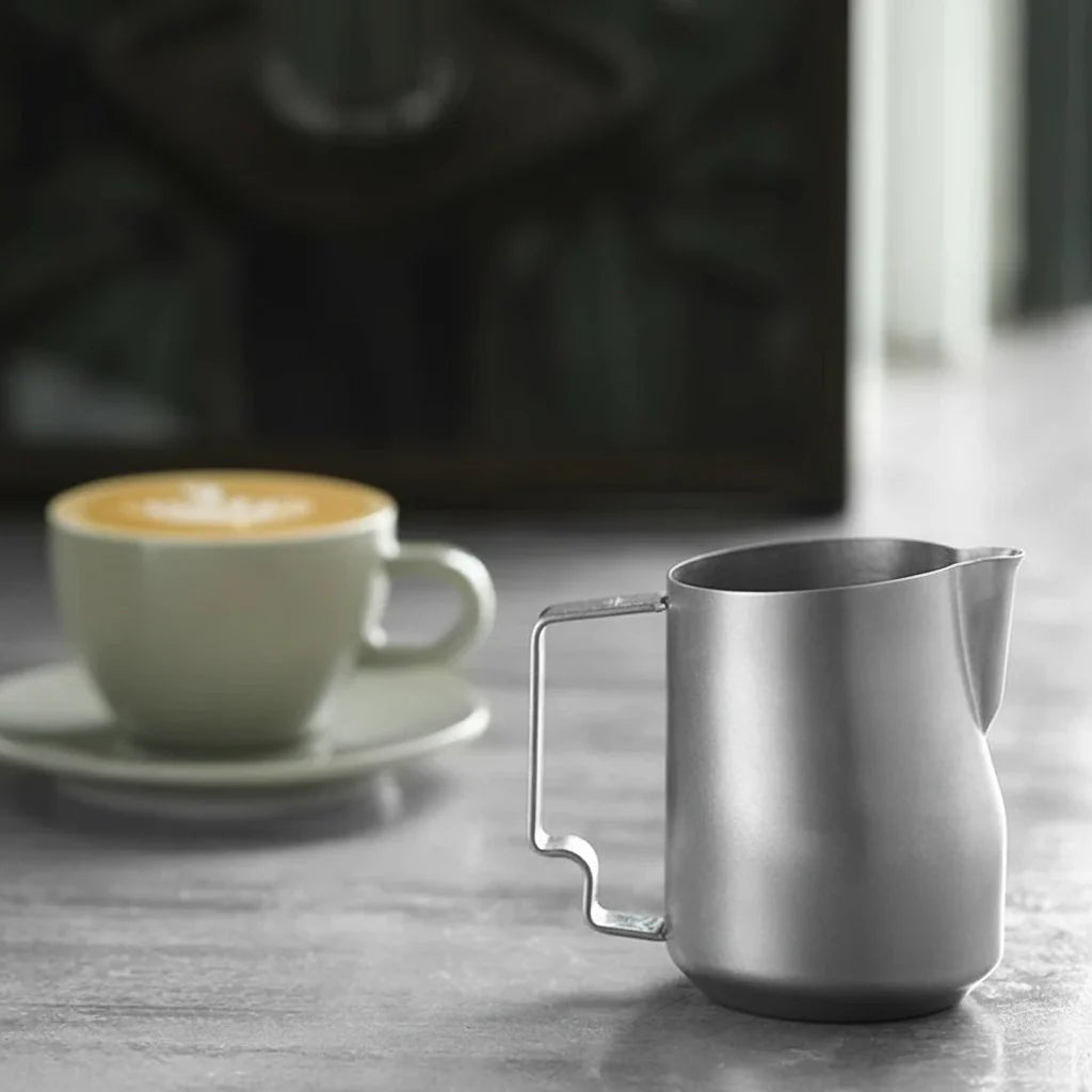 LATTEWHIRL – Stainless Steel Milk Pitcher for Fast Frothing